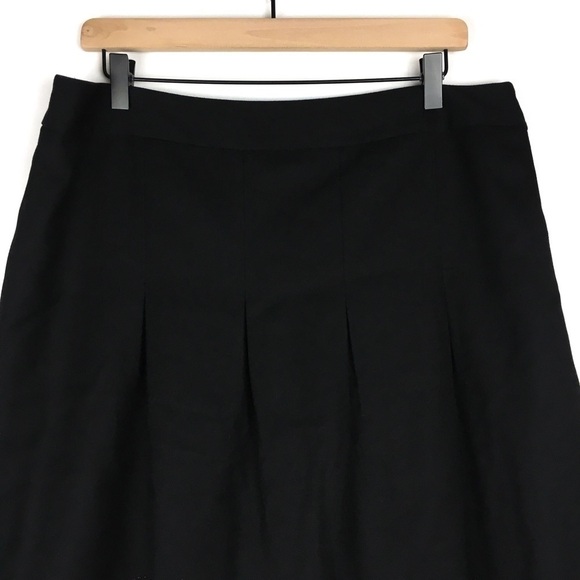 LOFT Skirt Full A Line Pleated Embroidered Southwestern Western Plus Size 14 - Picture 2 of 12